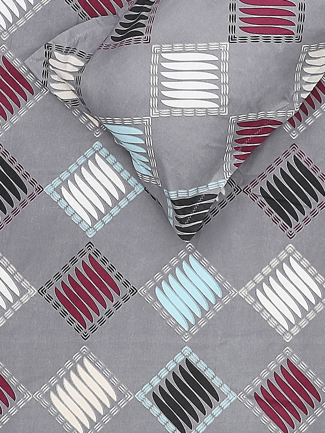 120 GSM  Polyester Double Bed Bedsheet with 2 Pillow Covers - Updated - Updated