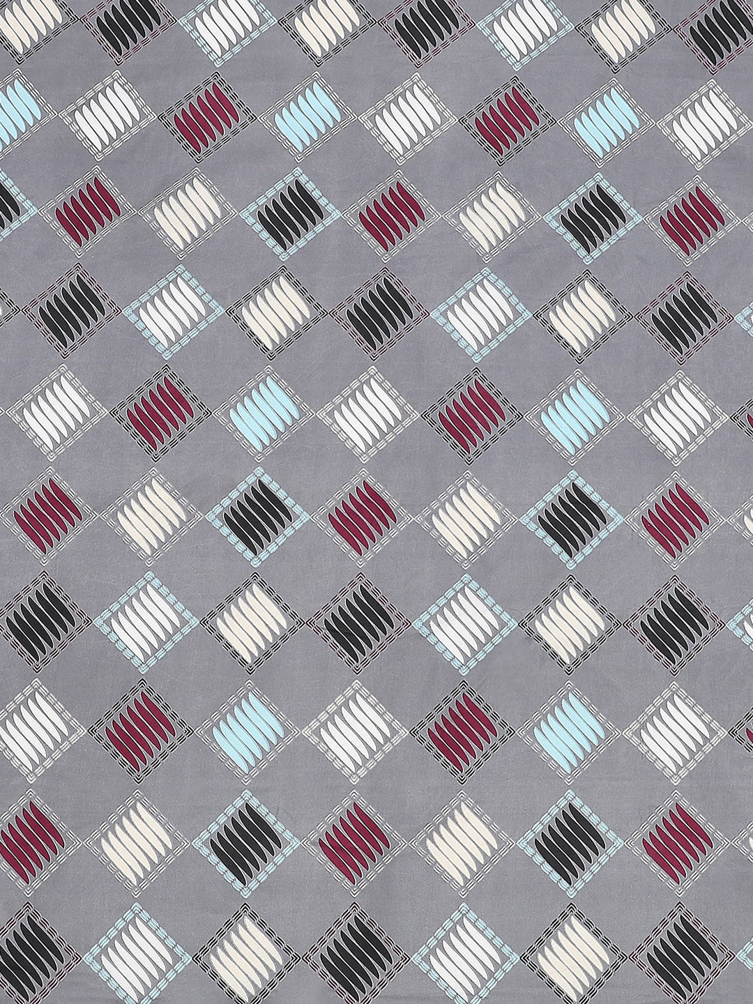 120 GSM  Polyester Double Bed Bedsheet with 2 Pillow Covers - Updated - Updated