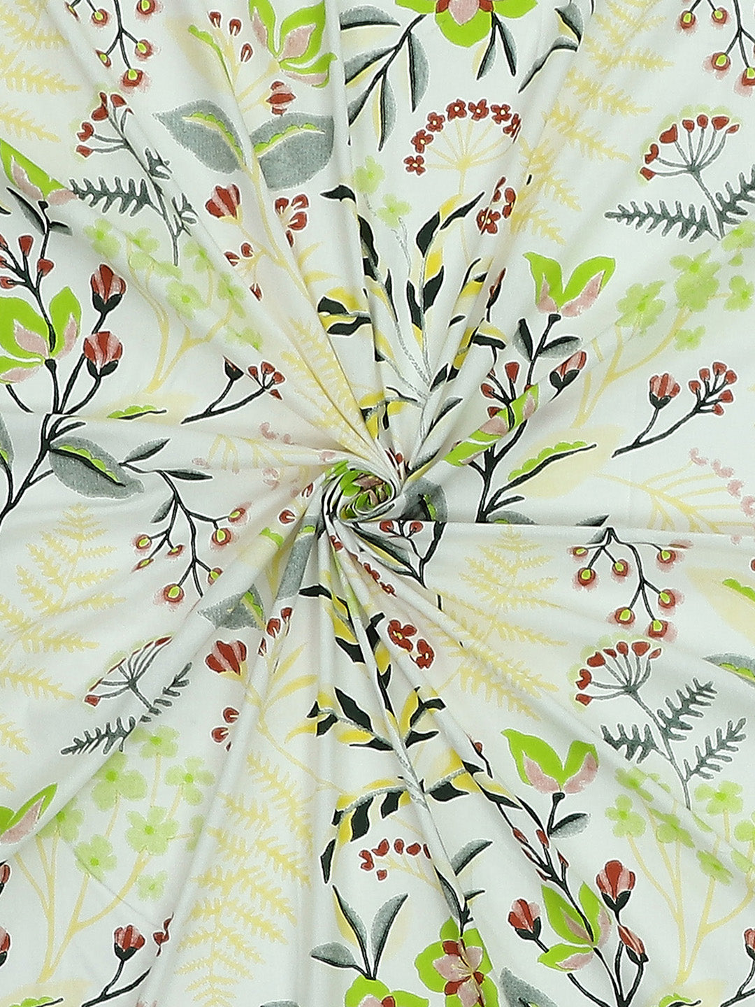 MOCA by Monte Carlo 144 GSM Cotton Double Bedsheet With 2 Pillow Covers