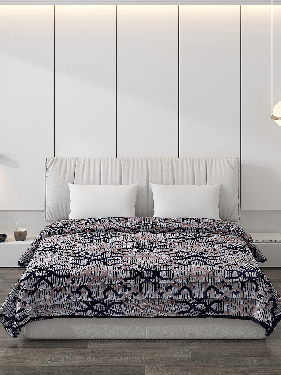 Printed 100% Polyster Double Bed Comforter for Winter