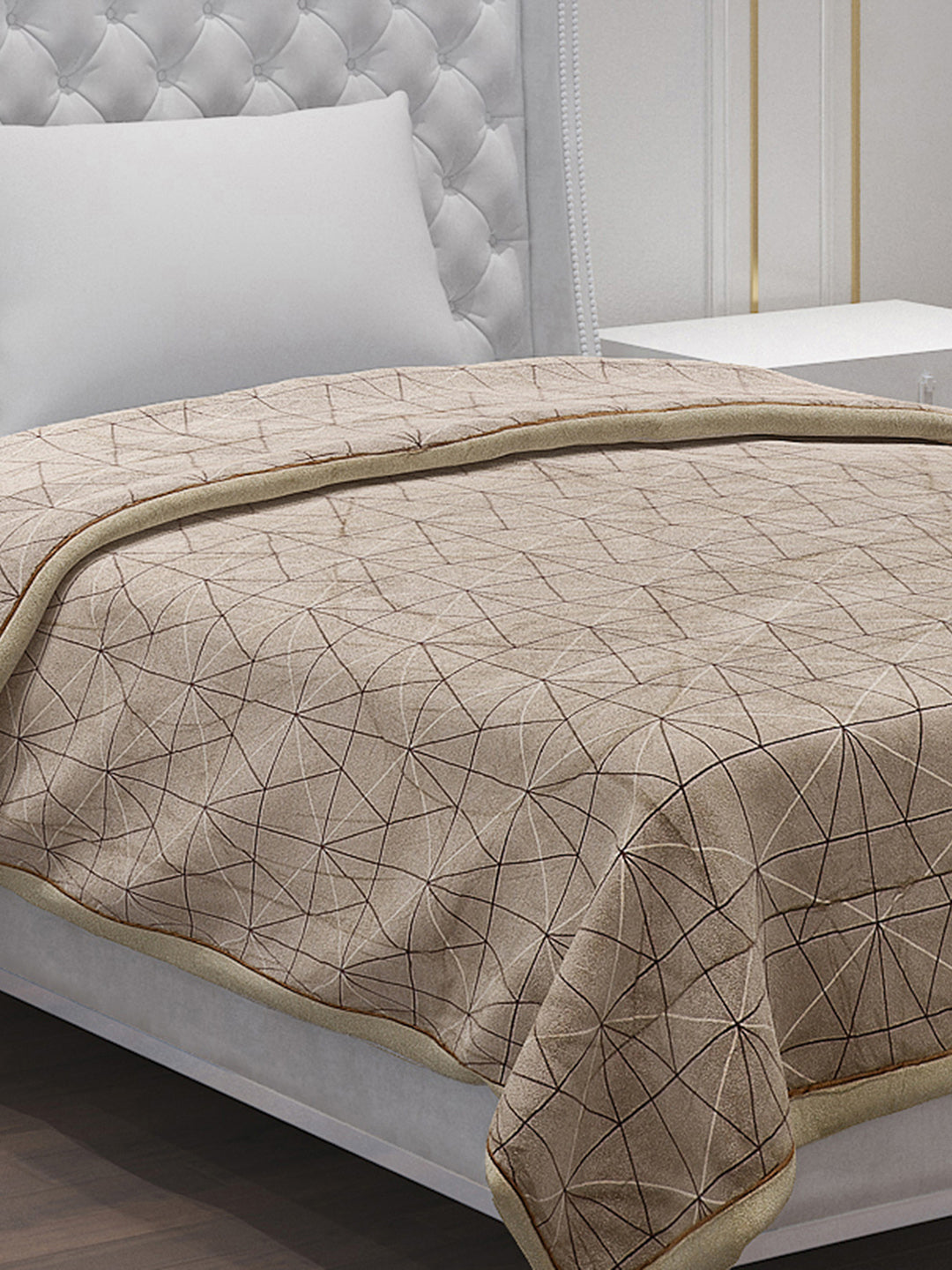 Printed 100% Polyster Single Bed Comforter for AC Room
