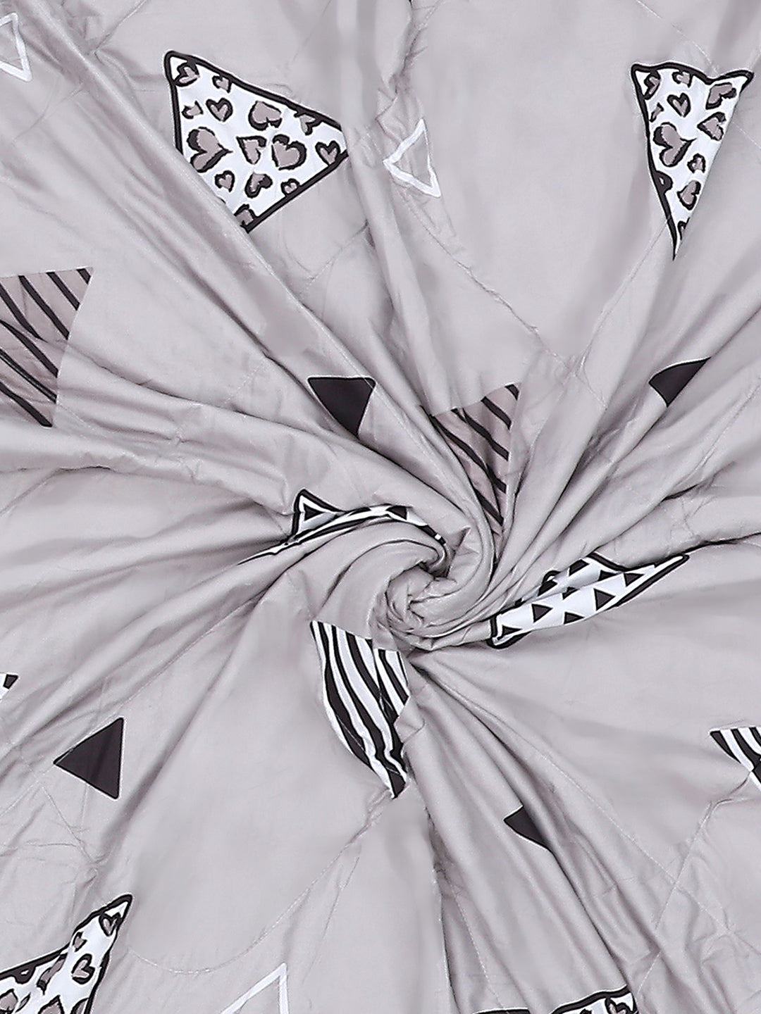 Printed 100% Polyster Single Bed Comforter for AC Room