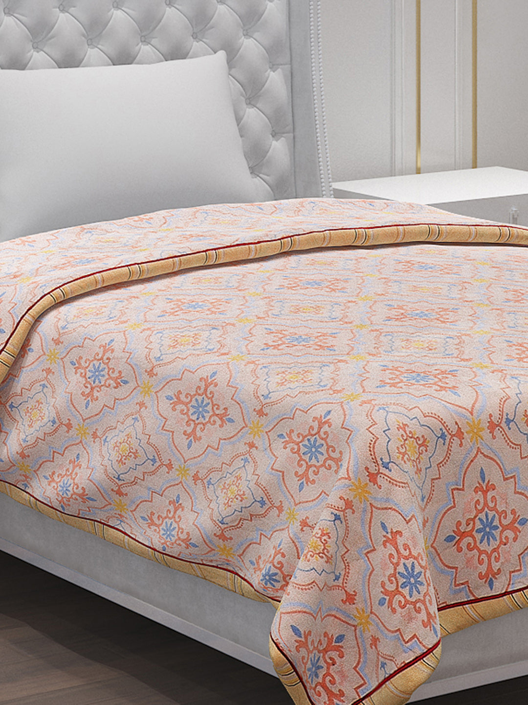 Printed 100% Polyster Single Bed Comforter for AC Room