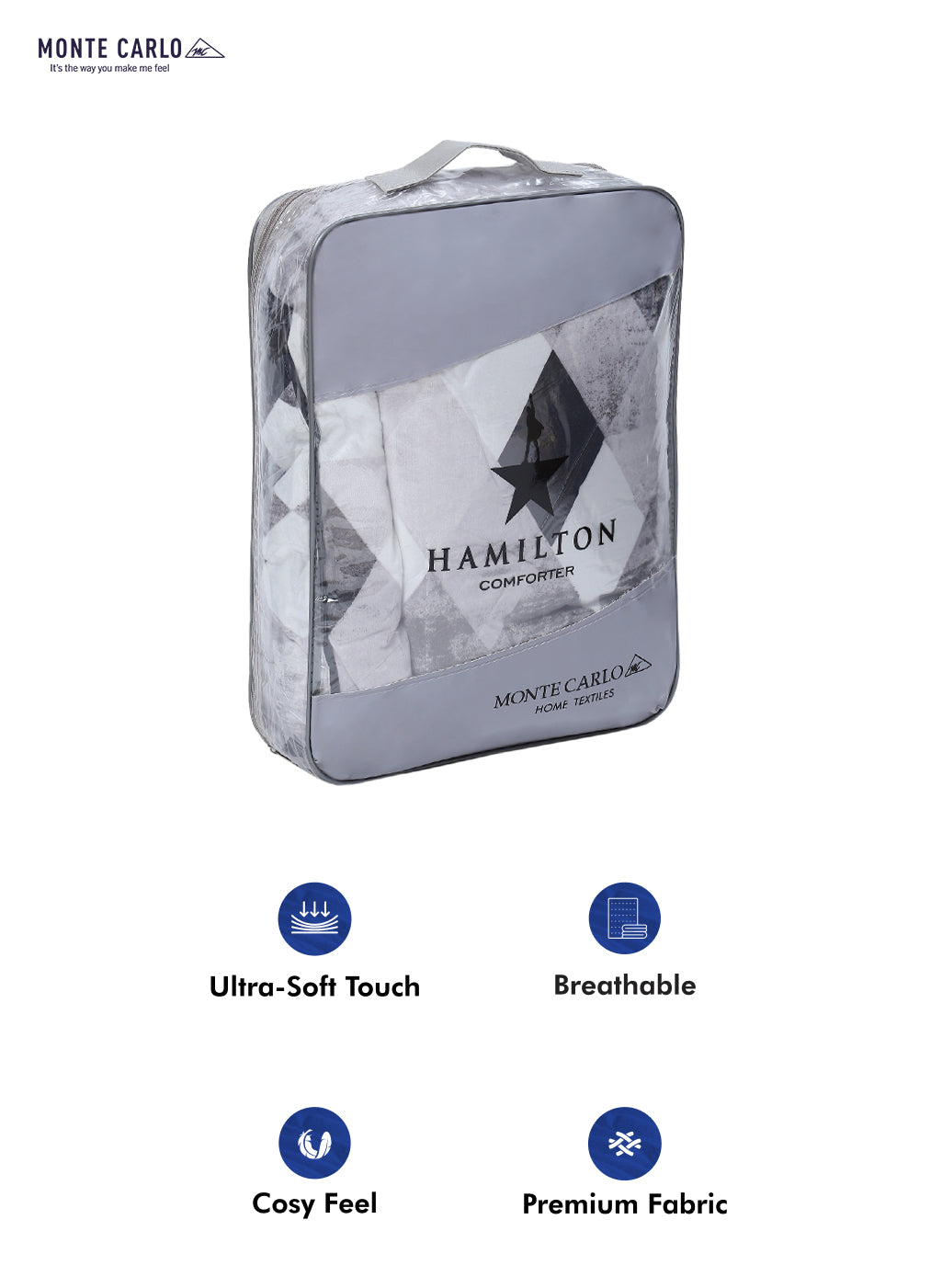 Printed 100% Polyester Single Bed Comforter for AC Room