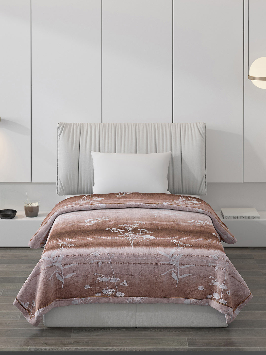 Printed 100% Polyster Single Bed Comforter for AC Room