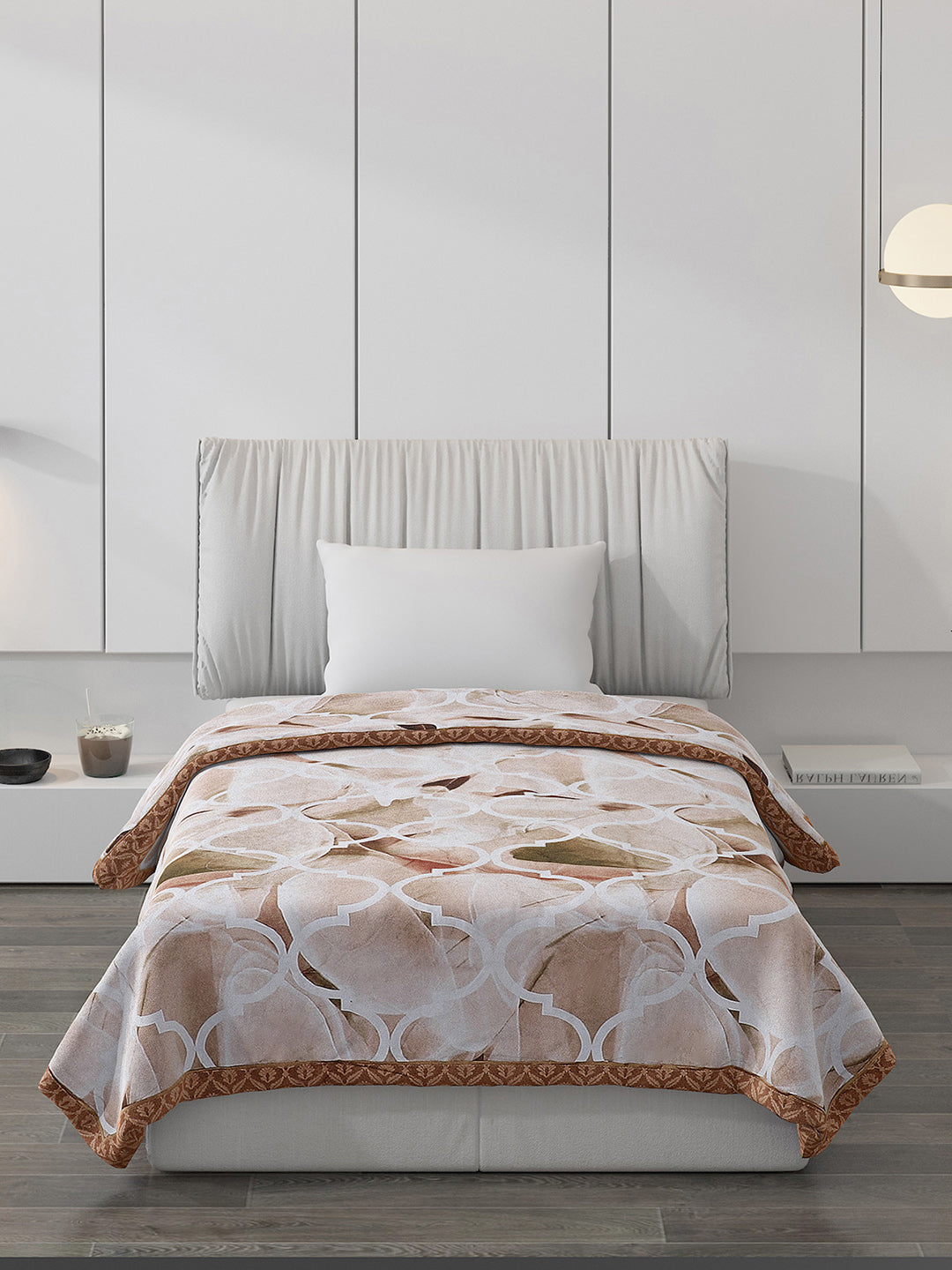 Printed 100% Polyster Single Bed Comforter for AC Room