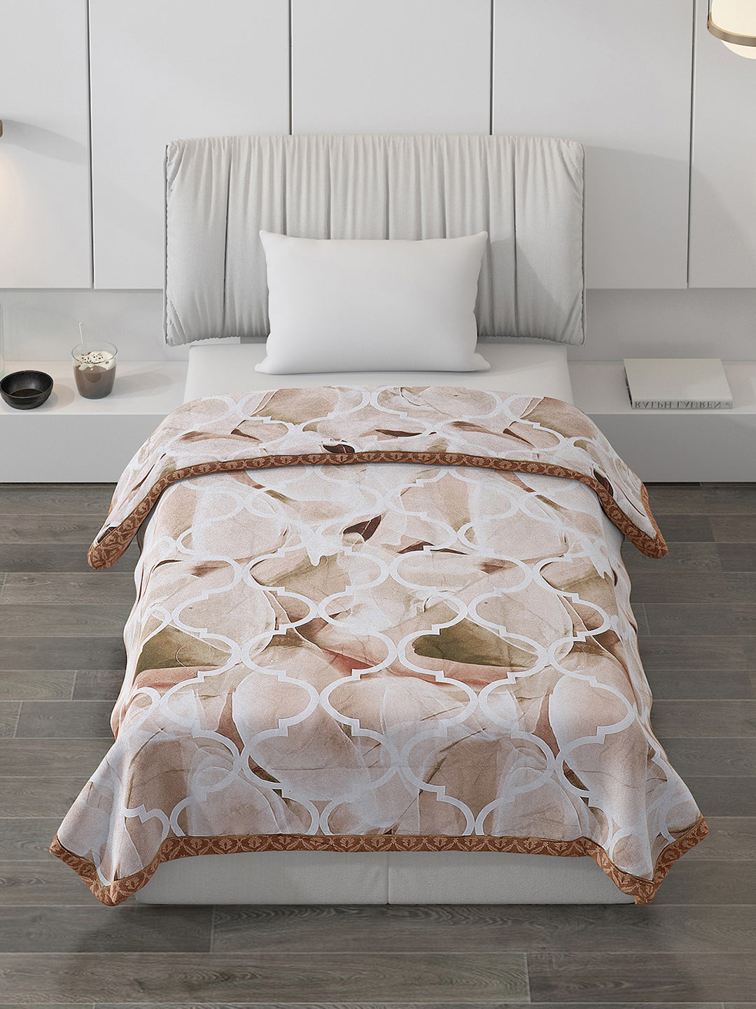 Printed 100% Polyster Single Bed Comforter for AC Room