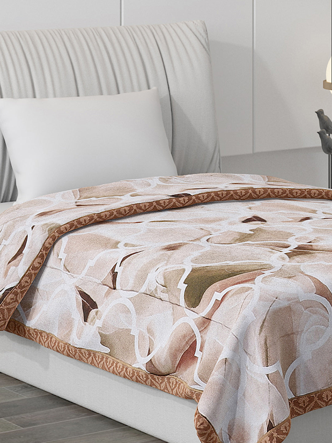 Printed 100% Polyster Single Bed Comforter for AC Room