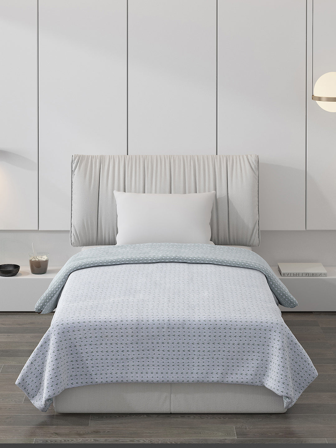 Printed 100% Polyster Single Bed Comforter for AC Room