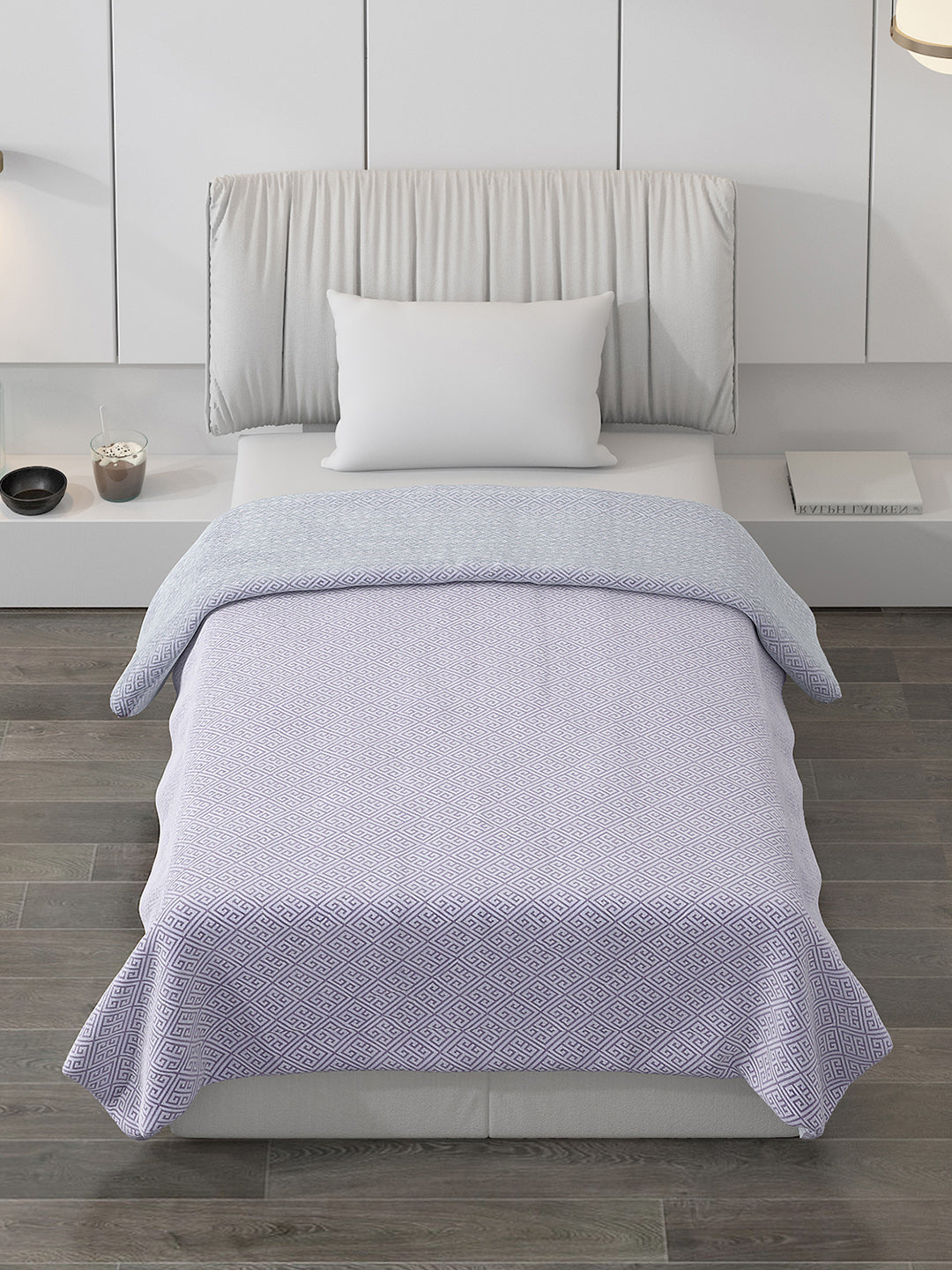Printed 100% Polyster Single Bed Comforter for AC Room