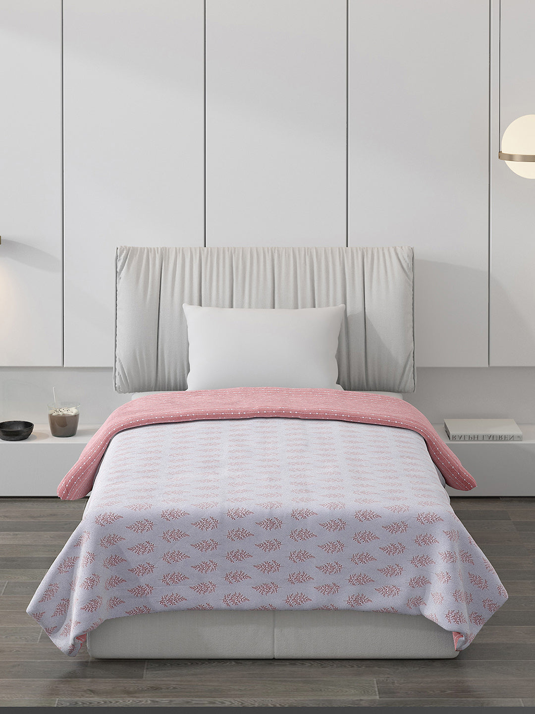 Printed 100% Polyster Single Bed Comforter for AC Room