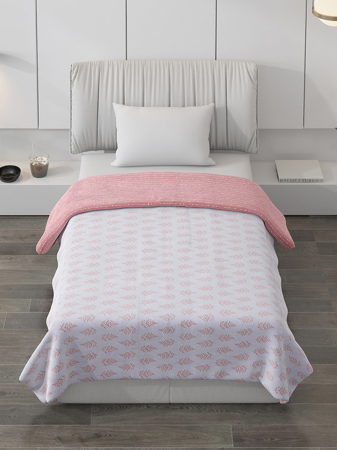 Printed 100% Polyster Single Bed Comforter for AC Room