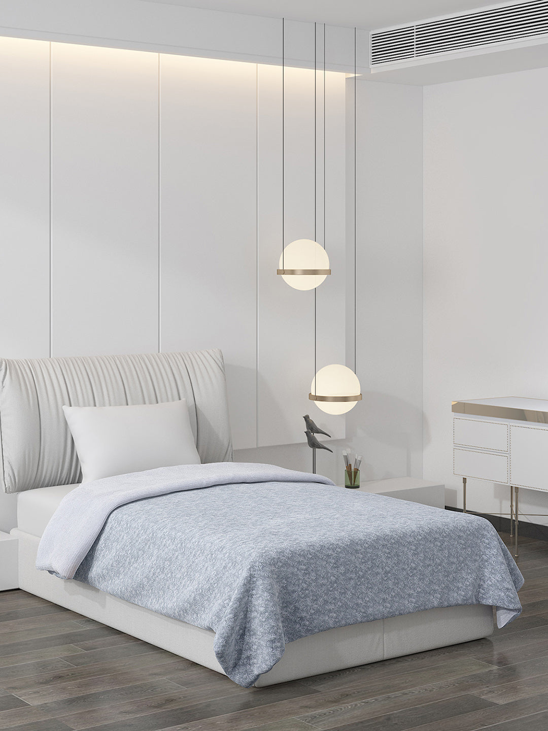 Printed 100% Polyster Single Bed Comforter for AC Room