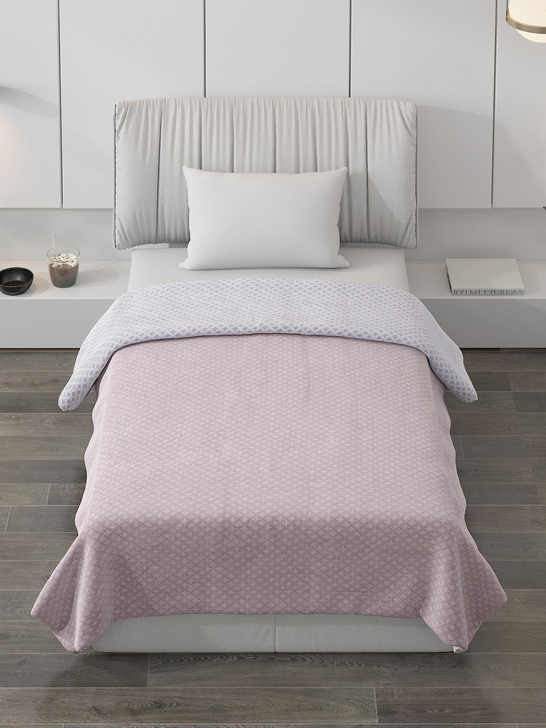 Printed 100% Polyster Single Bed Comforter for AC Room