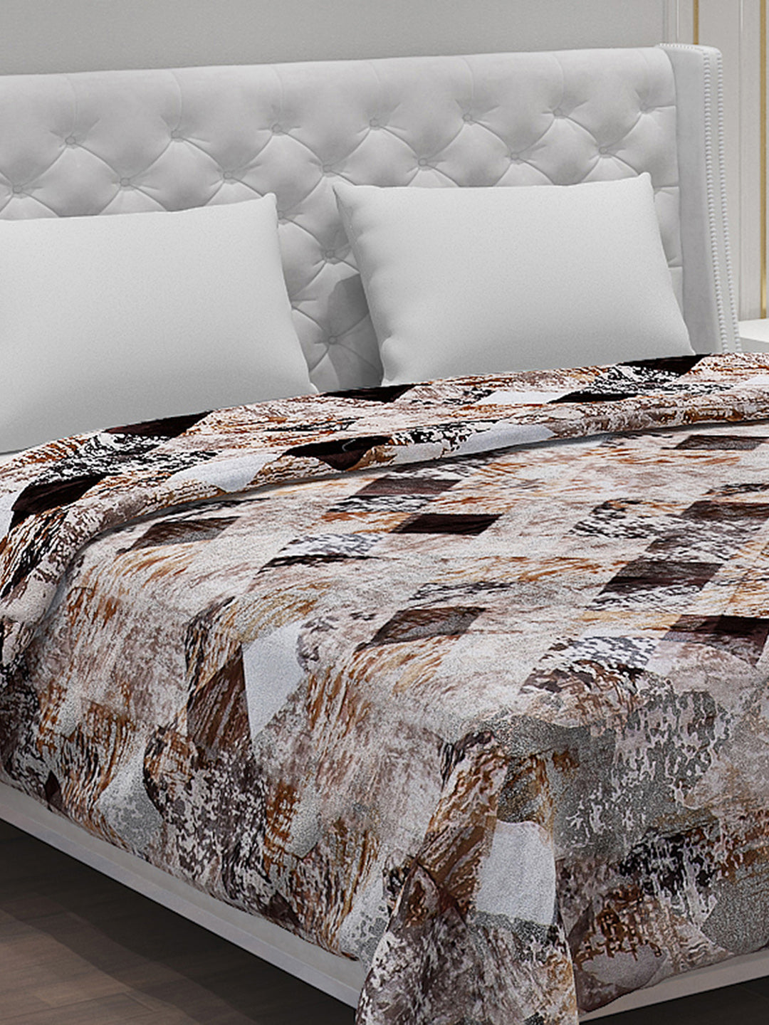 Printed 100% Polyster Double Bed Comforter for Winter