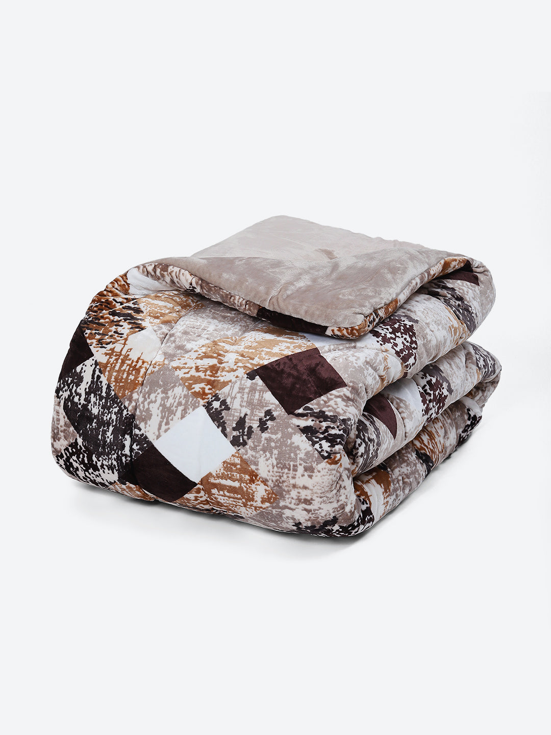Printed 100% Polyster Double Bed Comforter for Winter