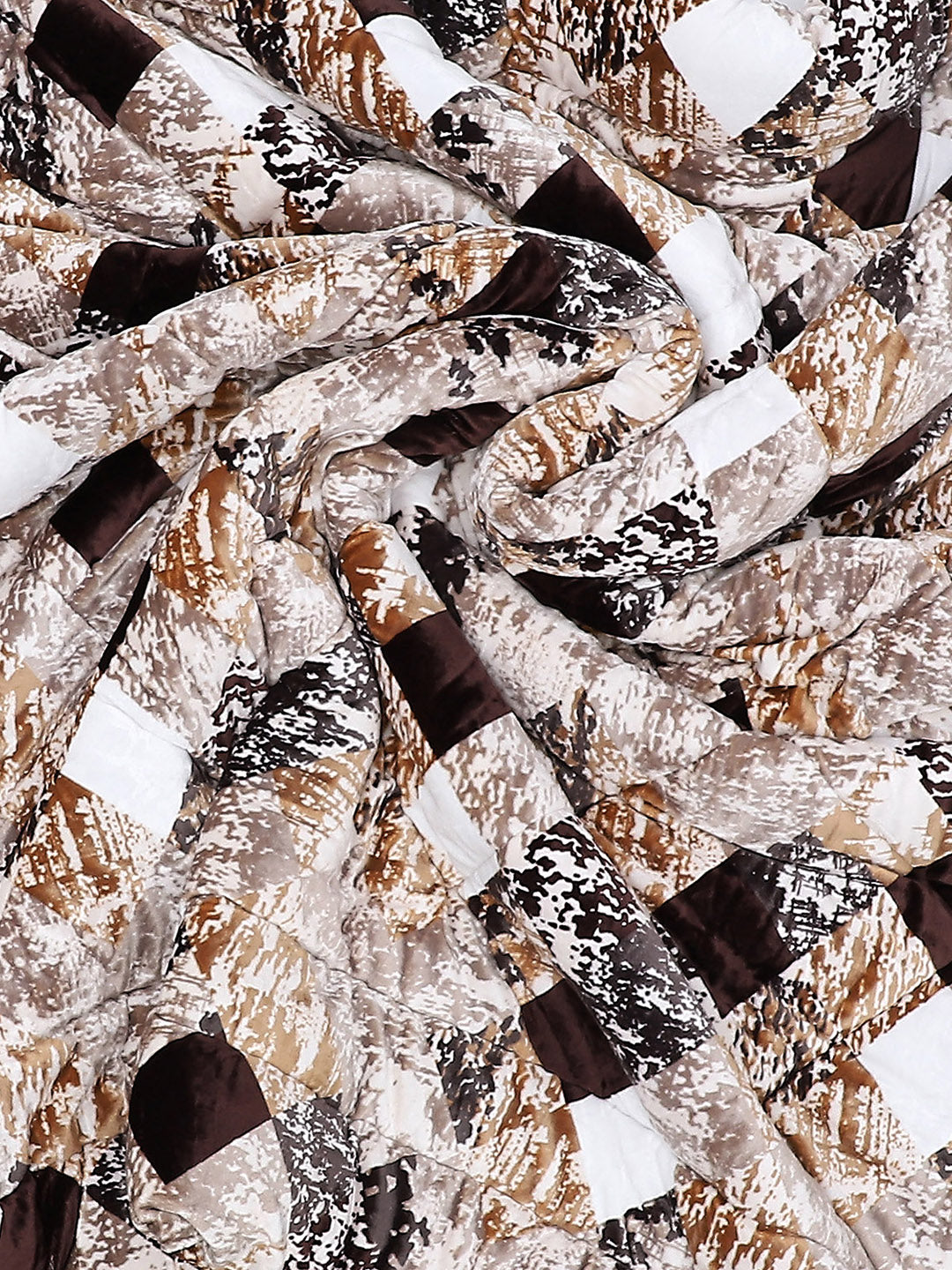 Printed 100% Polyster Double Bed Comforter for Winter