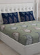 144TC Pure Cotton Single Bedsheet with 2 Pillow Covers
