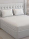 210TC Pure Cotton Queen Bedsheet with 2 Pillow Covers