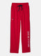 Boys Red Plain Lower