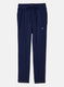 Girls Bluish Purple Plain Lower