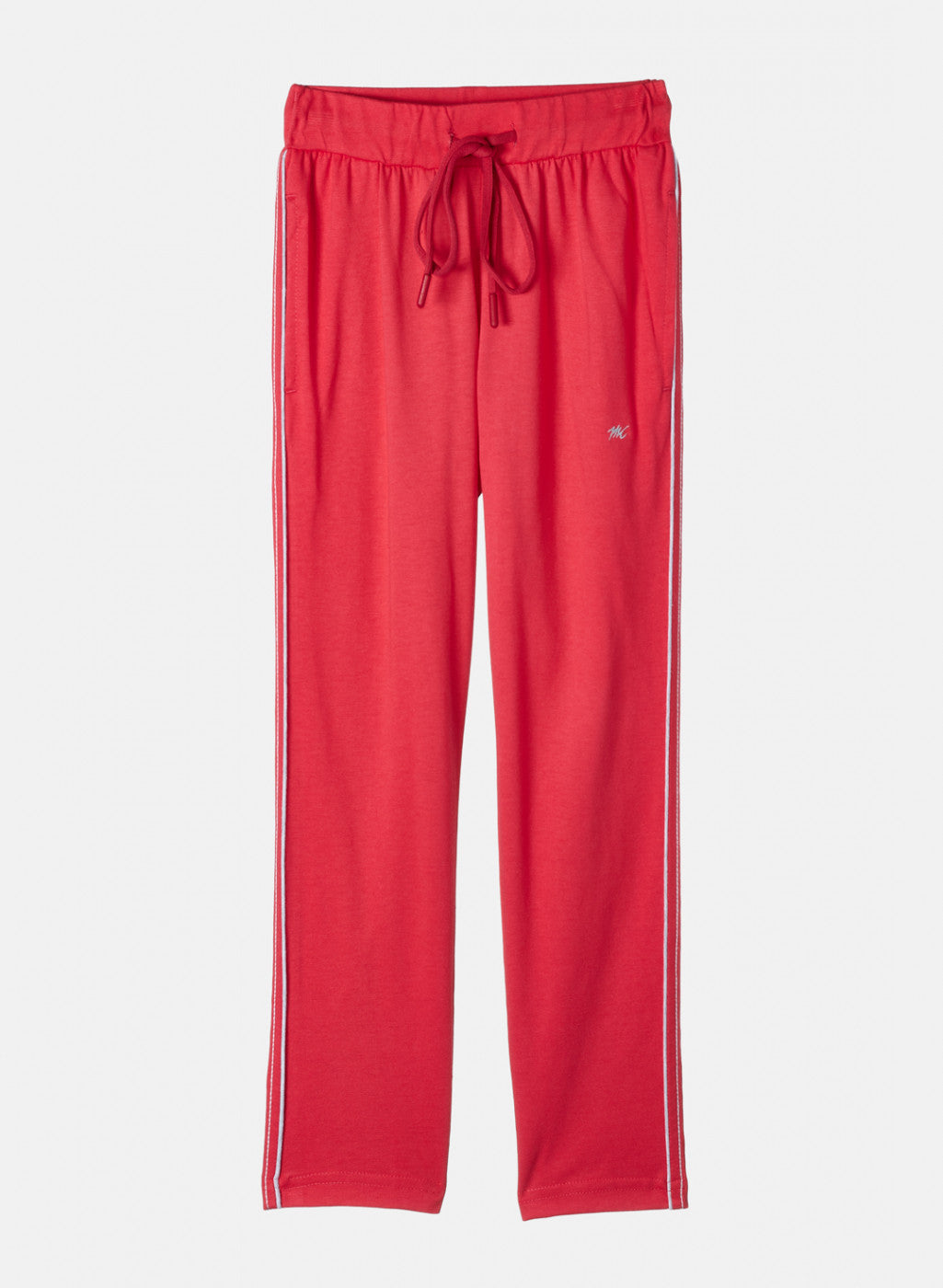 Girls Dark Pink Plain Lower