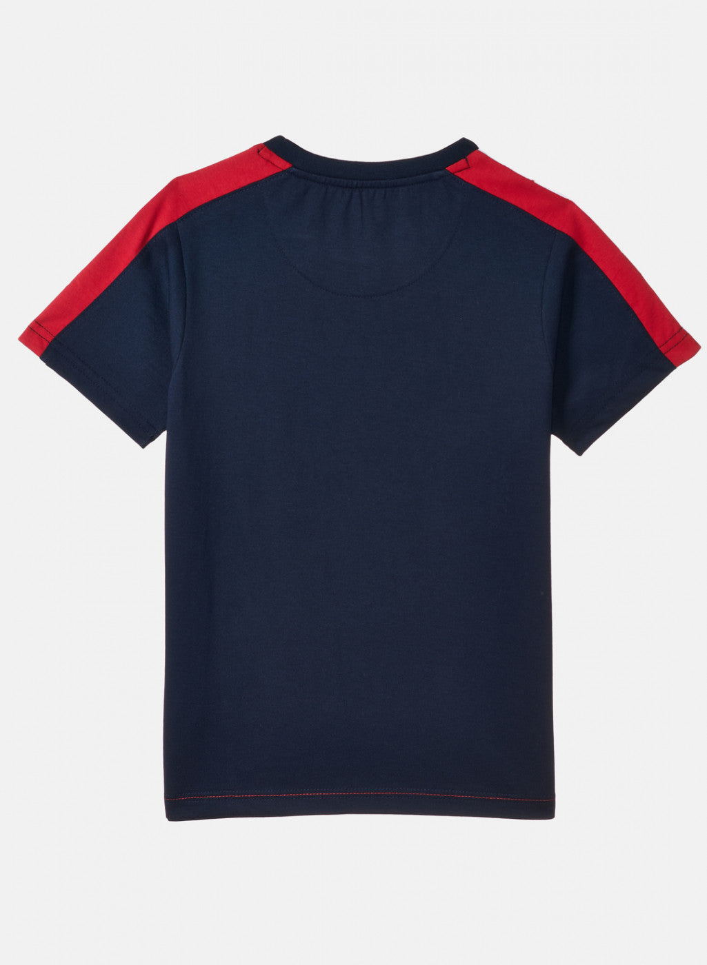 Boys Blue Printed T-Shirt