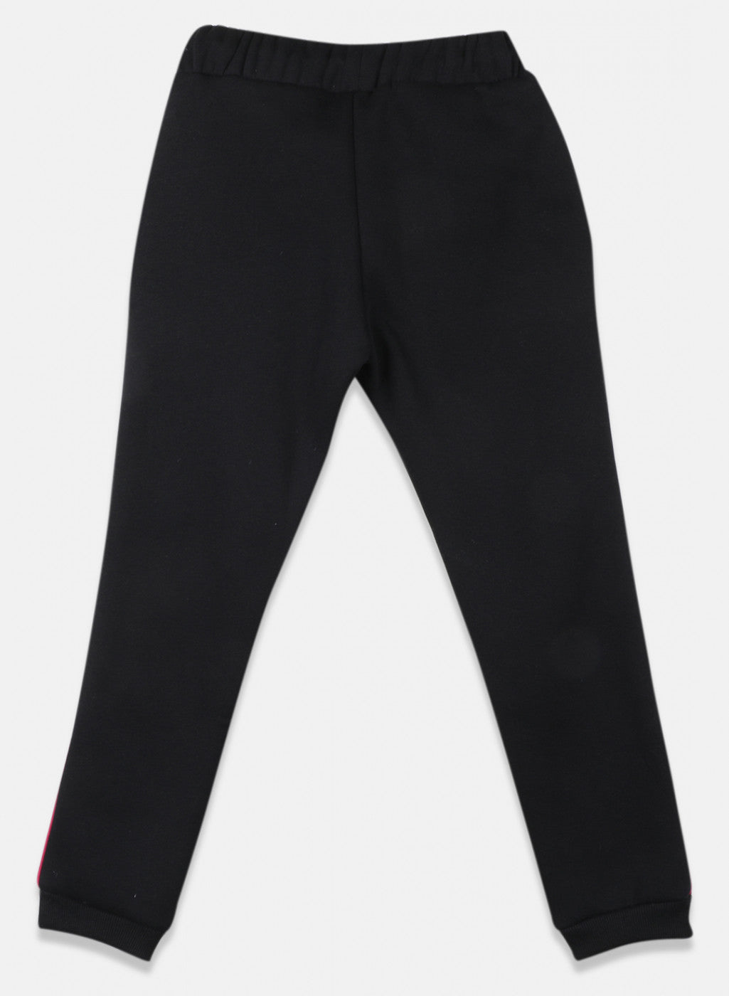 Girls Black Solid Lower
