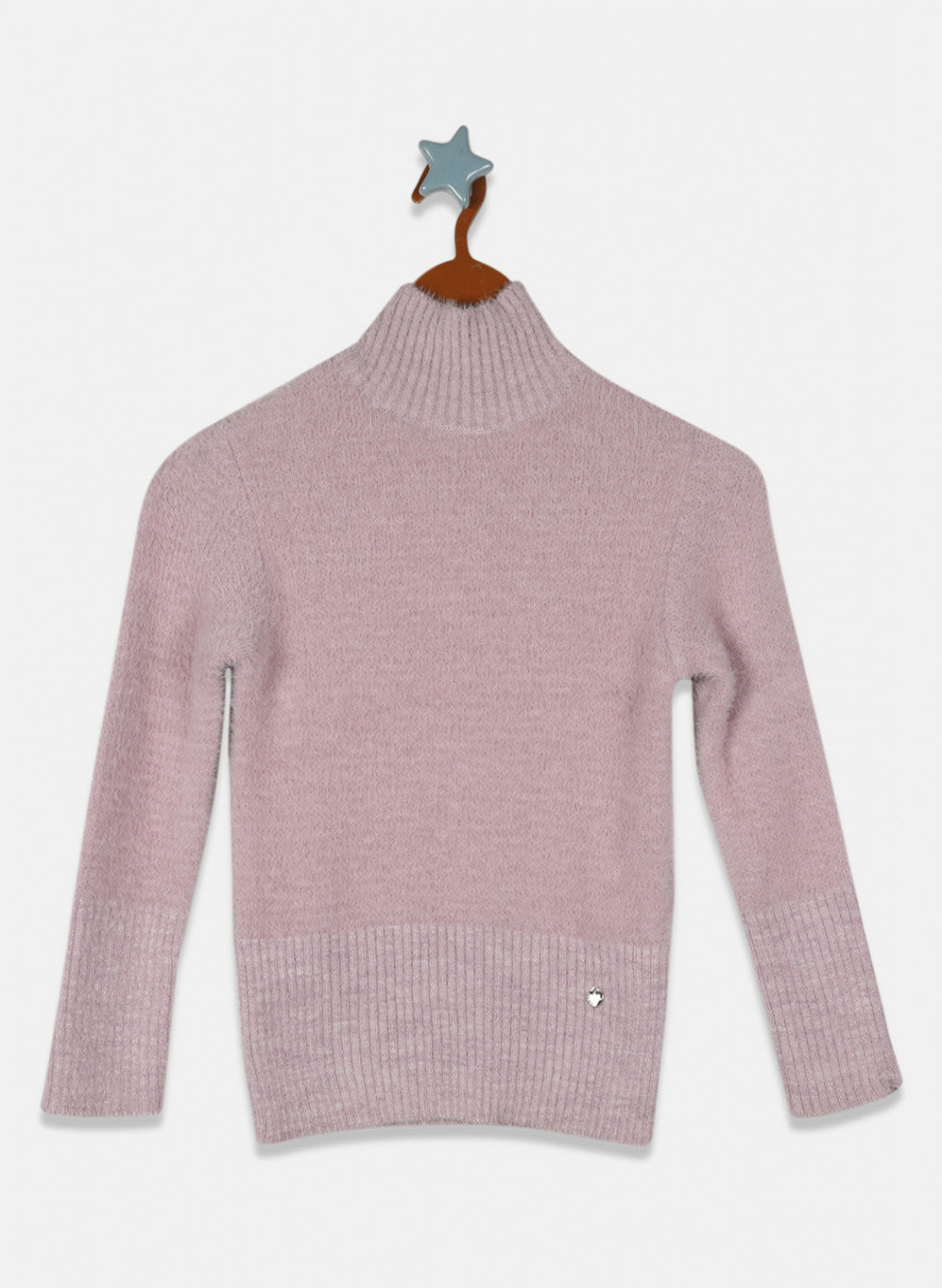 Girls Purple Solid Top