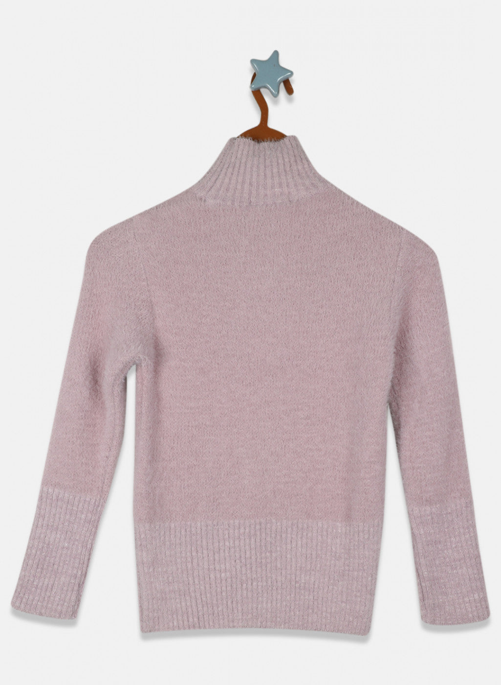 Girls Purple Solid Top