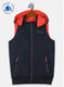 Boys NAvy Blue Reversible Solid Jacket