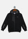 Boys Black Printed Sweatshirt