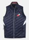 Boys NAvy Blue Self Design Jacket