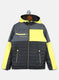 Boys Black Solid Jacket