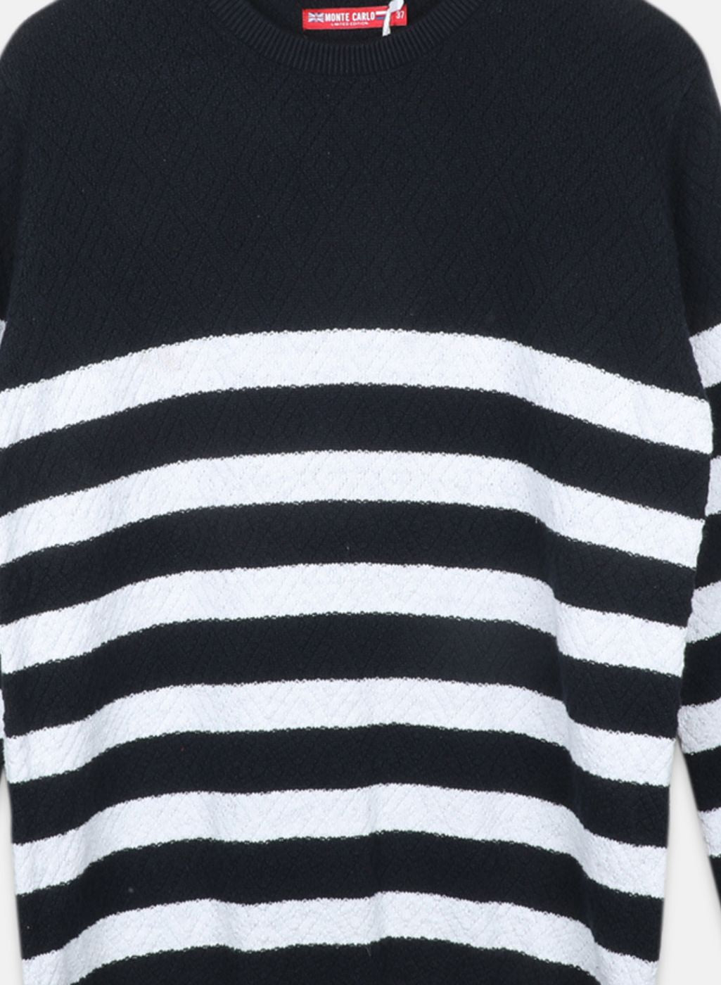 Boys NAvy Blue Stripe Pullover