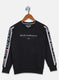 Boys Black Printed Sweatshirt
