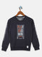 Boys Grey Printed Sweatshirt