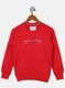 Boys Red Printed Sweatshirt