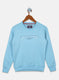 Boys Blue Printed Sweatshirt