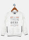 Boys Beige Printed Sweatshirt