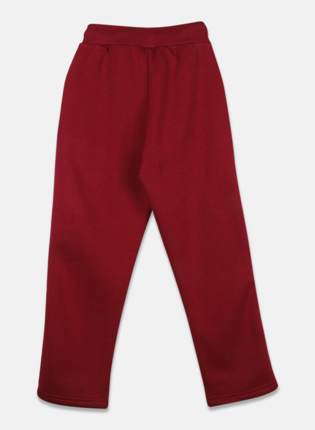 Boys Maroon Regular Fit Lower