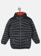Girls Black Solid Jacket