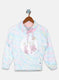 Girls Pink Printed Sweatshirt