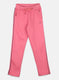Girls Coral Pink Regular Fit Lower