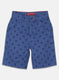 Boys Blue Printed Short