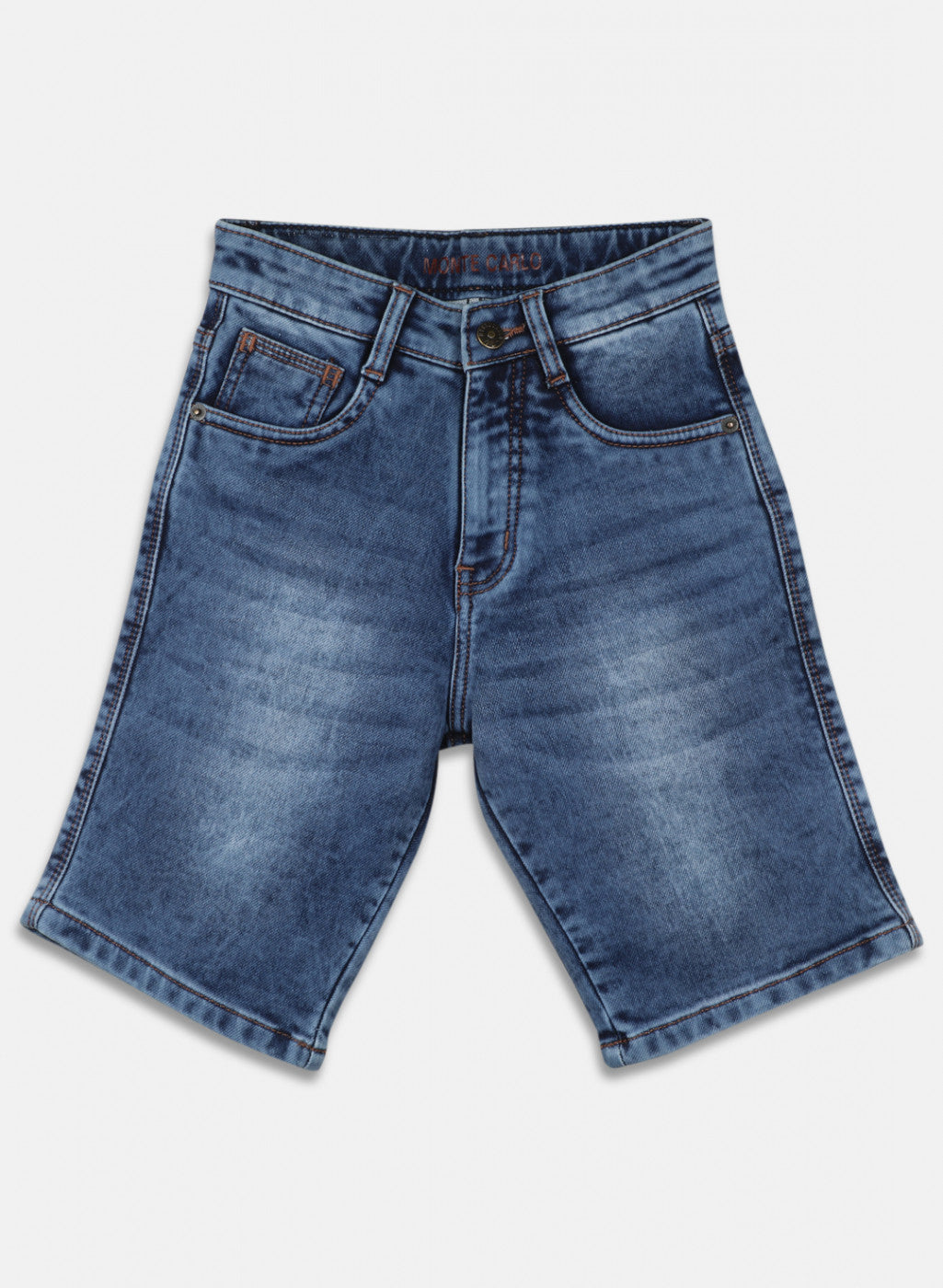 Boys Blue Regular Fit Short