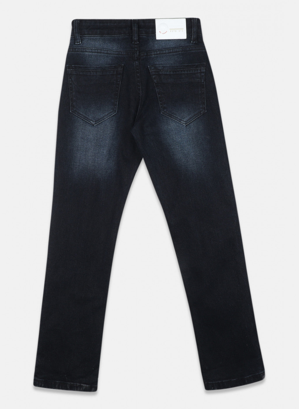 Boys Black Regular Fit Denim