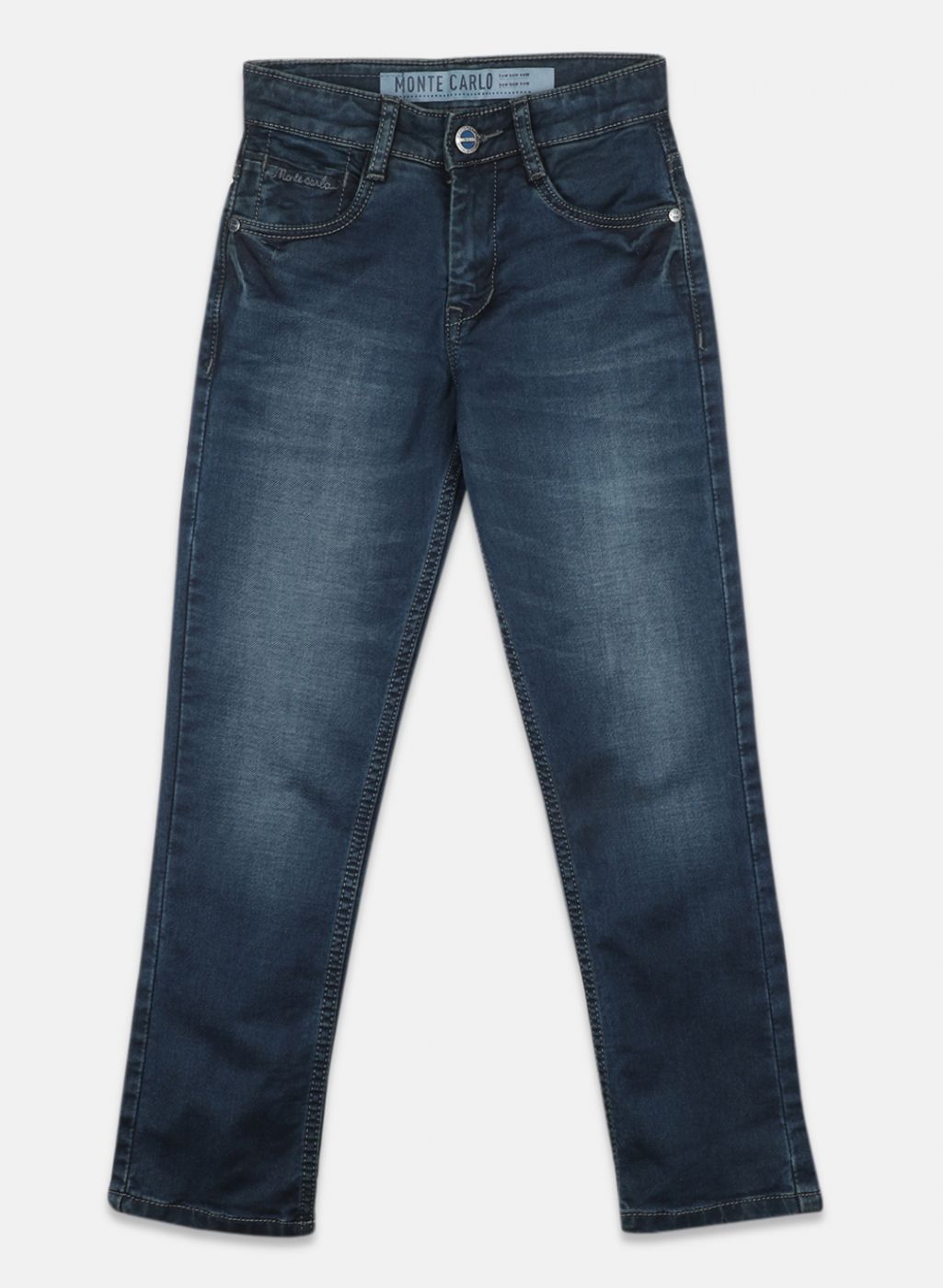 Boys NAvy Blue Regular Fit Denim