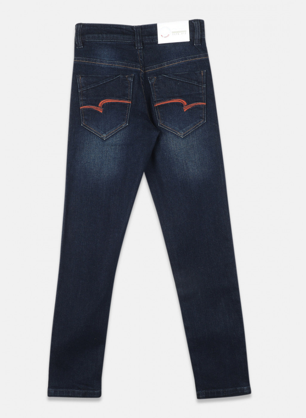 Boys Green Slim Fit Denim