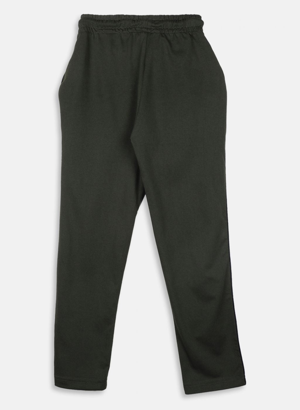 Boys Olive Regular Fit Lower